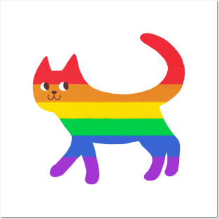 LGBTQ Cat Posters and Art